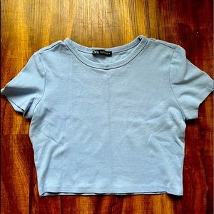 Baby Blue Baby Tee